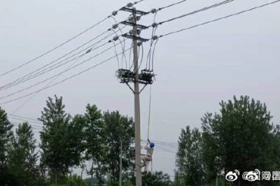 宿遷泗陽供電公司完成搶修10kV文開線故障跳閘斷電，恢復(fù)供電正常