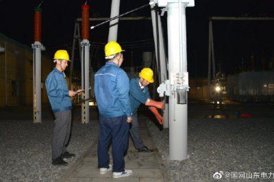 110千伏仲宮變電站強(qiáng)化設(shè)備的夜巡、特巡、節(jié)點(diǎn)測(cè)溫和隱患排查