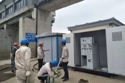 金湖縣供電公司新增安裝6臺(tái)、總?cè)萘?780千伏安配電變壓器