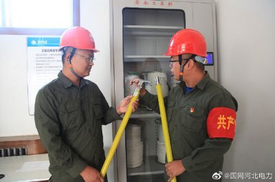 國慶保電前‘診斷’安全工器具 保安全！