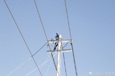 煙臺(tái)牟平供電公司對(duì)10千伏董莊線的升級(jí)改造工程