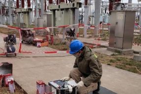 姚湖站內(nèi)110千伏間隔設備進行預防性試驗