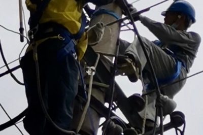 風(fēng)雨再大，擋不住他們搶修的步伐