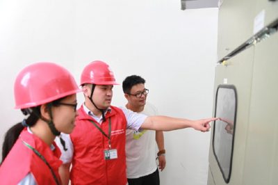 三江小學(xué)專(zhuān)變新裝工程順利完成，并成功送電