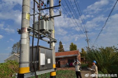 對全鎮(zhèn)管轄范圍內(nèi)配電線路、設(shè)備開展巡視檢查
