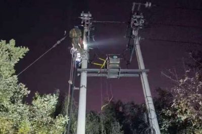連夜搶修保供暖，心系百姓早供電