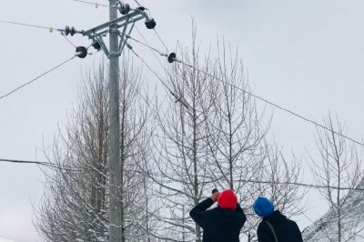 重點(diǎn)巡視桿塔、線路設(shè)備覆雪等情況