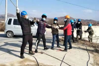 完成11.4千米線路安裝和負荷切割任務，優(yōu)化了電網(wǎng)結構