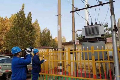 對煤改電線路進行特巡、測溫