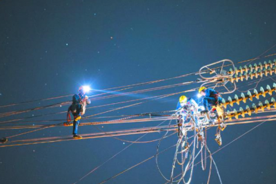 湖南韶山換流站—株洲云田變電站500千伏線路改造工程開(kāi)展多次跨越施工